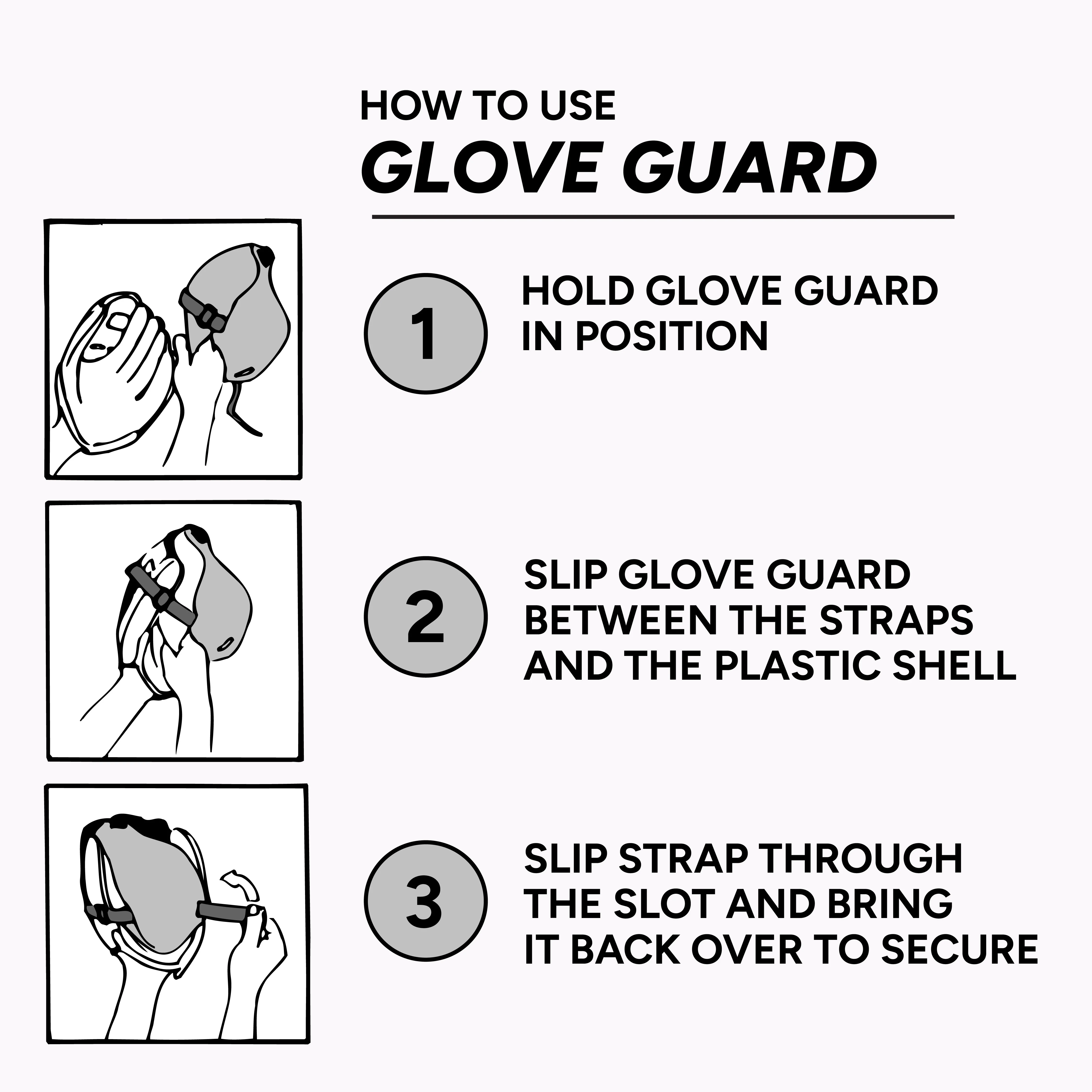Markwort Baseball Glove Guard - Gloves up to 12" - Image 3