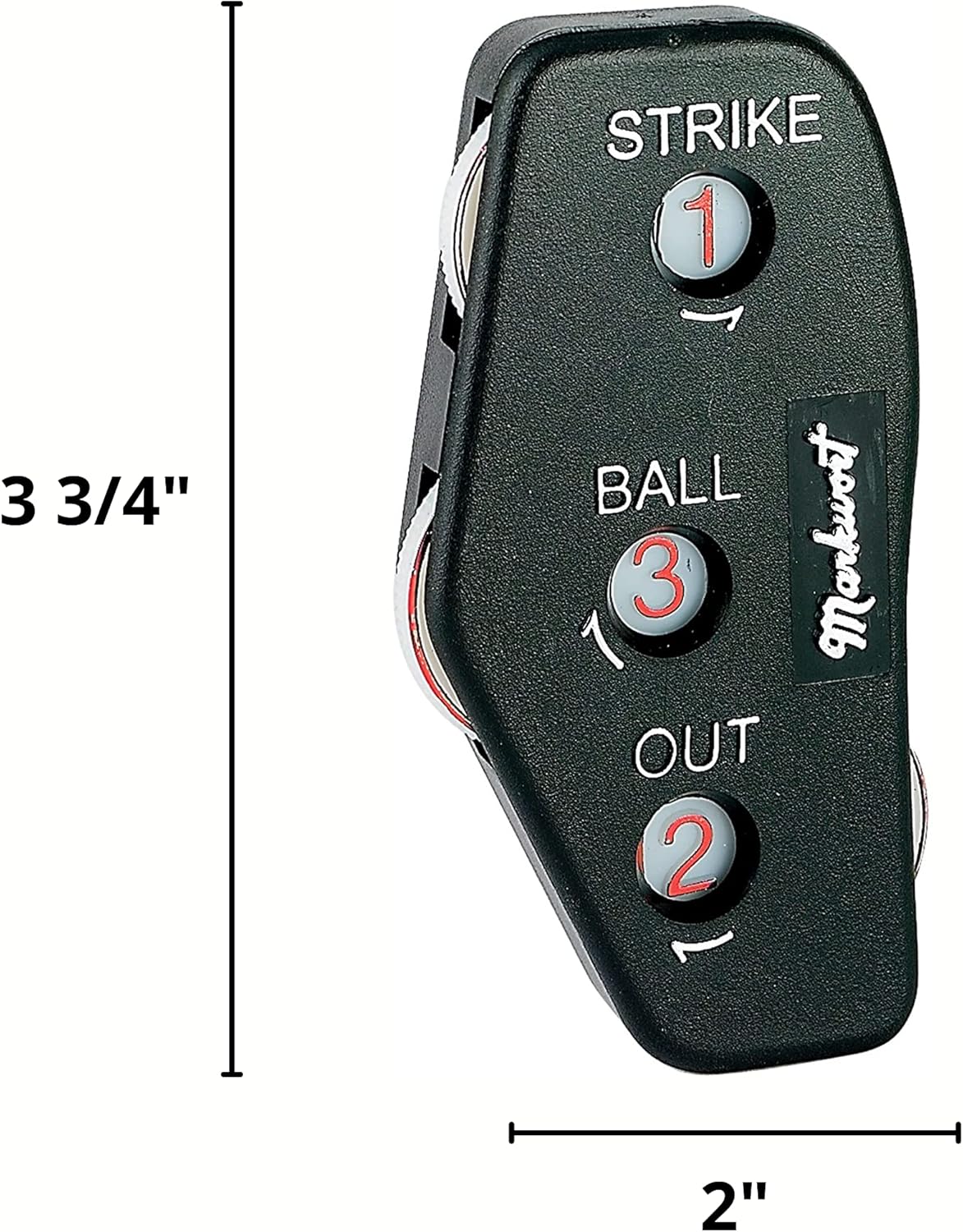 Markwort Oversized 3-Dial Plastic Umpire Indicator - Image 3