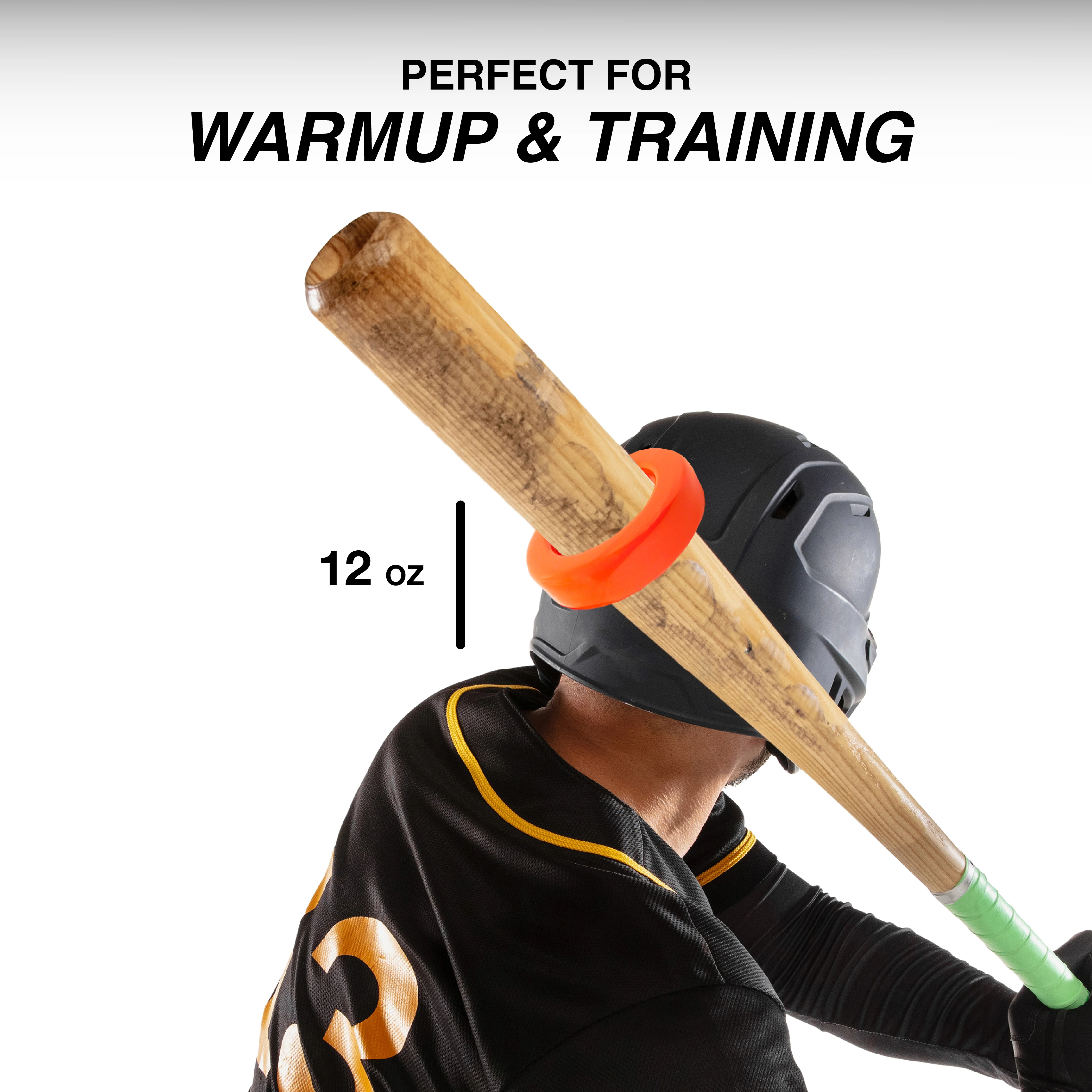 Markwort PowerSwing Baseball and Softball Donut Bat Weight Set - 12 Oz and 16 Oz - Image 4
