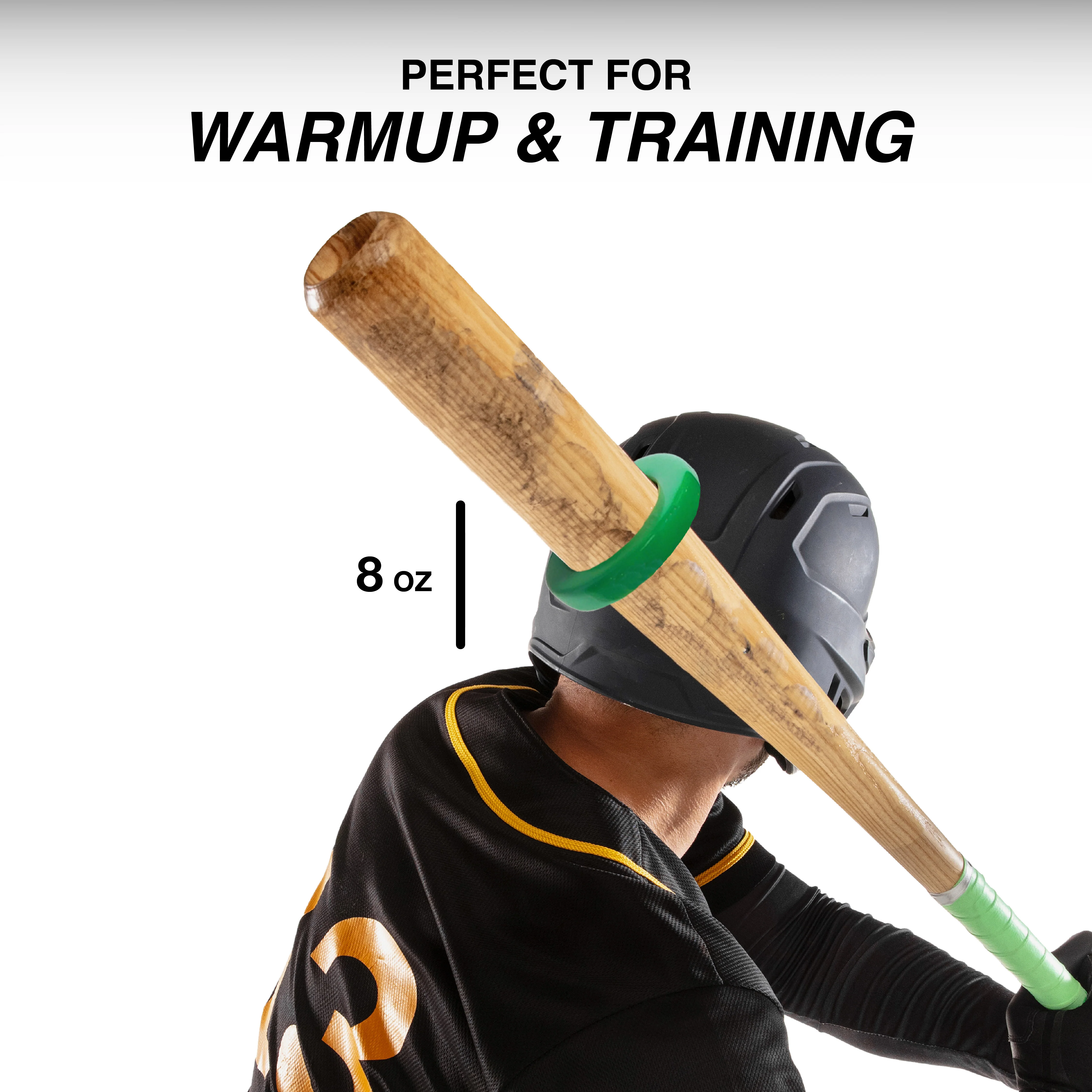 Markwort PowerSwing Baseball and Softball Donut Bat Weight Set - 4 Oz, 8 Oz and 12 Oz - Image 3