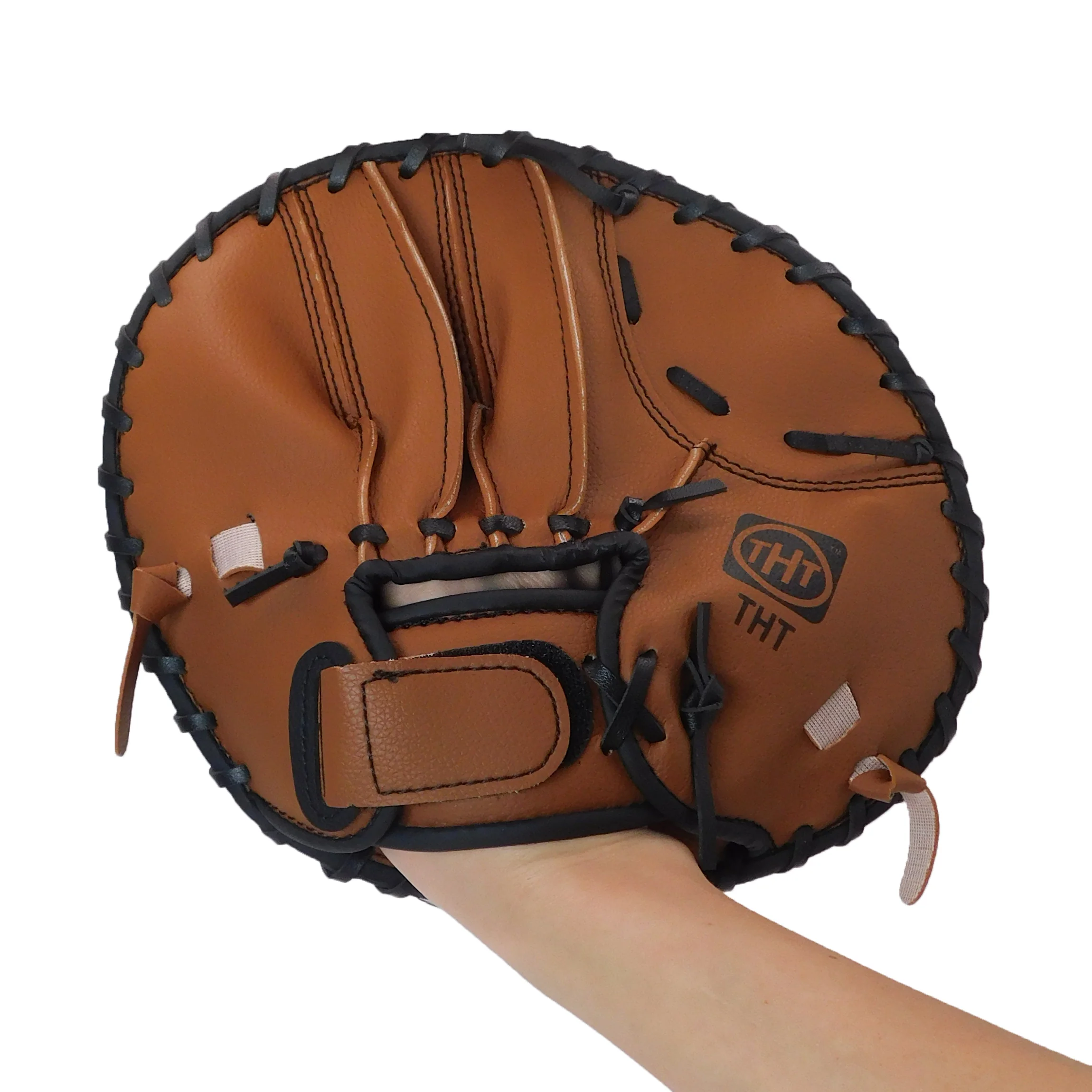 Markwort Two Hands Trainer Practice Glove for Right Hand Thrower - Image 2