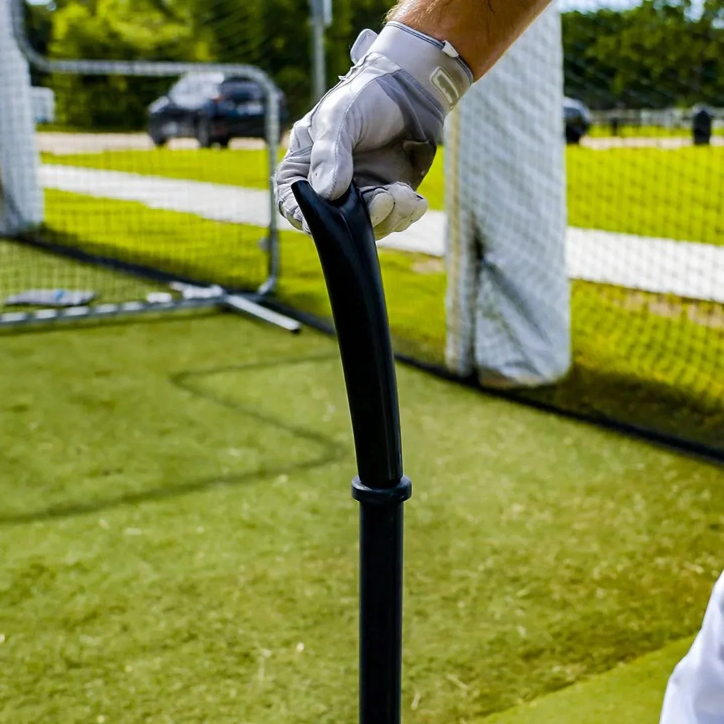 Rotor System USA Pro Series Adjustable Baseball / Softball Batting Tee -  Black Base - Image 4