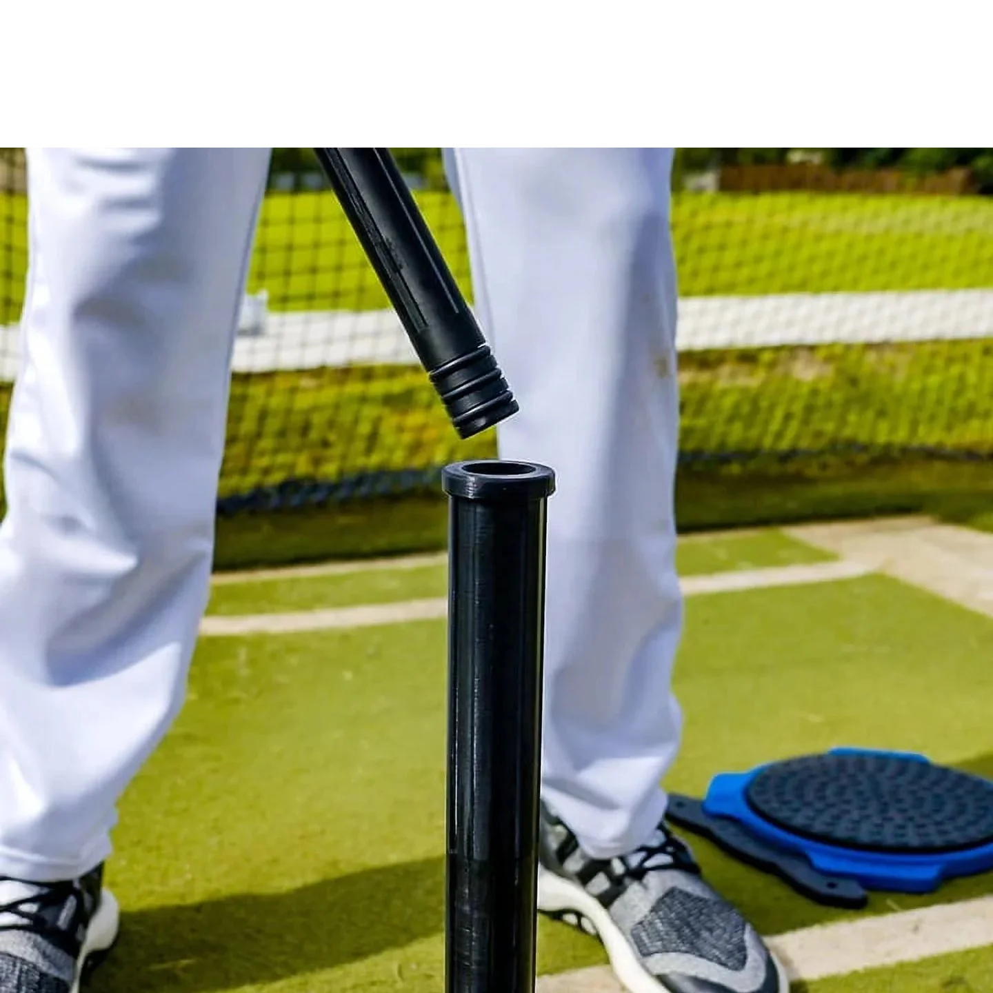 Rotor System USA Pro Series Adjustable Baseball / Softball Batting Tee -  Black Base - Image 5