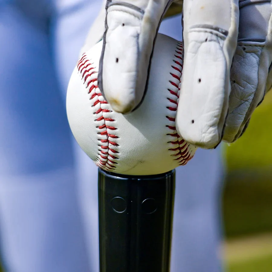 Rotor System USA Pro Series Adjustable Baseball / Softball Batting Tee -  Black Base - Image 6