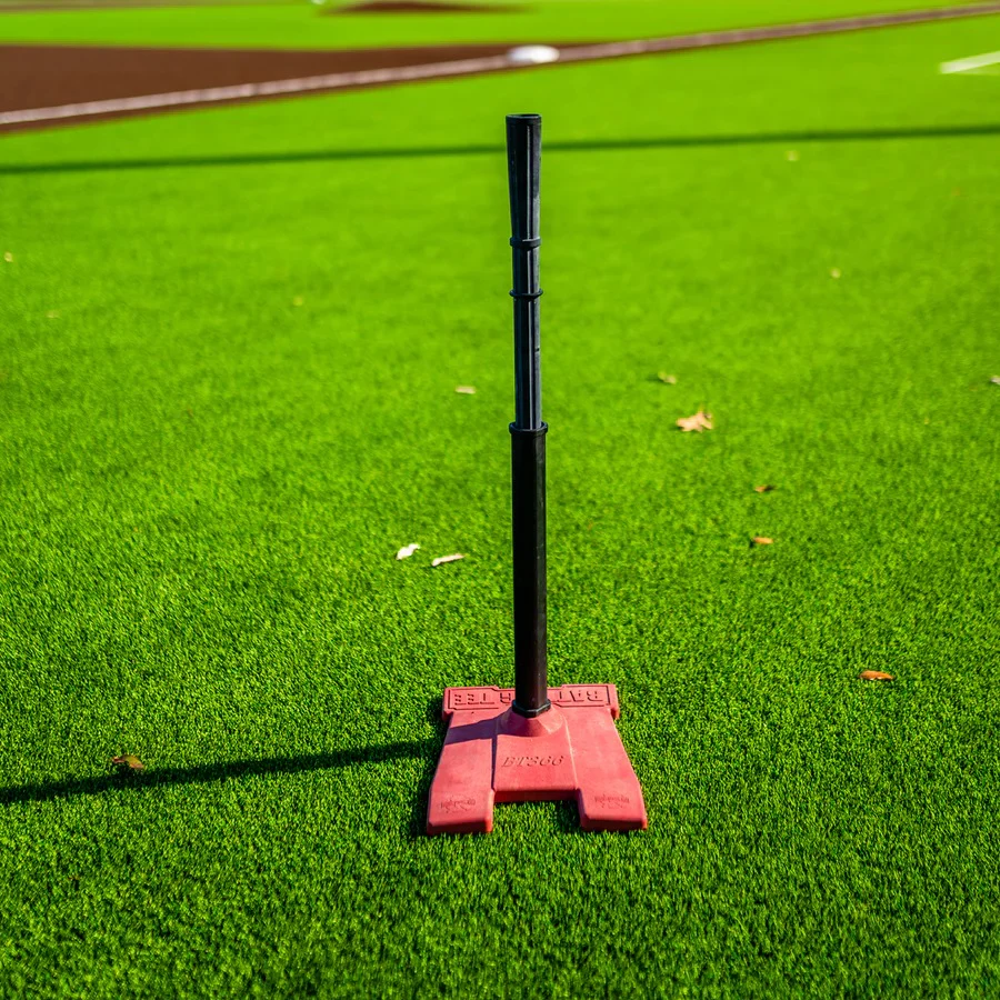 Rotor System USA Pro Series Adjustable Baseball / Softball Batting Tee -  Red Base - Image 3