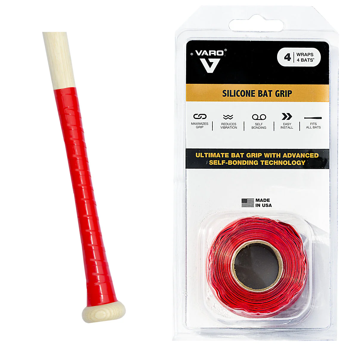 Varo Silicone Bat Grip - 10ft Roll - Image 12