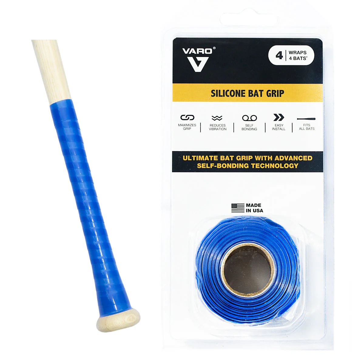 Varo Silicone Bat Grip - 10ft Roll - Image 4