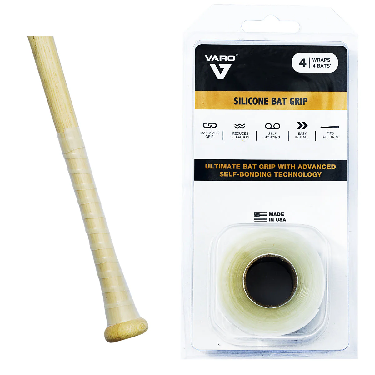 Varo Silicone Bat Grip - 10ft Roll - Image 6