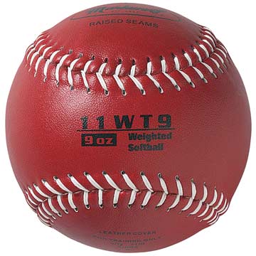 Markwort Color Coded Weighted 11-Inch Softball - Image 8